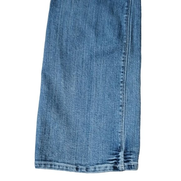 Aeropostale Jeans Womens Size 9 / 10 Long Hailey Skinny Flare Low Rise Stretch B - Picture 3 of 14